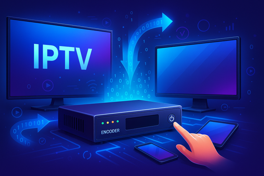 What Is an IPTV Encoder and How Does It Work?
