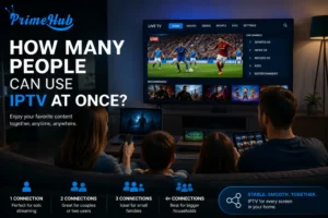 can use iptv at once