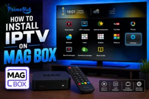 iptv on mag box