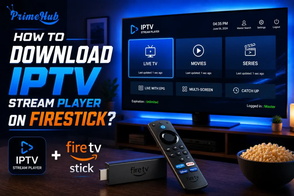 iptv stream player on firestick
