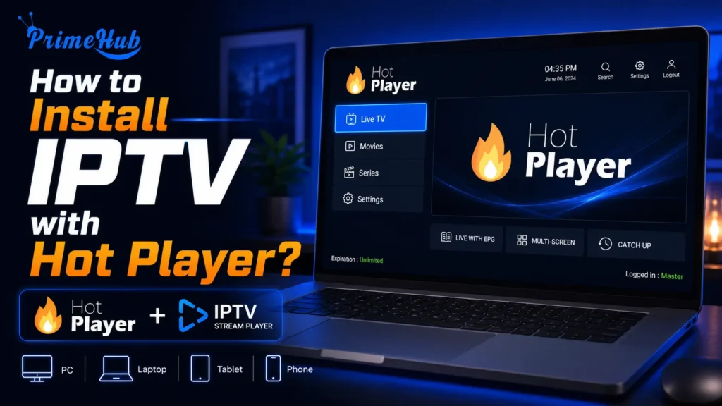 iptv with hot player